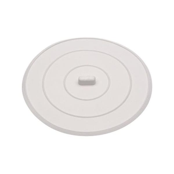 Danco Danco 9D00089042 5 in. Flat Suction Sink Stopper White 4680393 - main